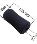 Replacement Foam Pads For Leg Extension And Leg Curl Machines Heavy Duty High Density Roller Pads 135x80x22mm showing dimensions