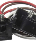 Heavy Duty Vehicle Light Plug 94932 for Trucks Black Plug and Play Wiring Harness Replacement