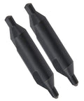 This pair of high-speed steel centering drill bits are totally rad for your milling job, showcasing a durable black finish.