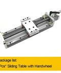 Rock Solid Handwheel And Cover X Y Z Axis Slide Stage Kit with SFU1605 1610 Ball Screw 900mm Linear Guide