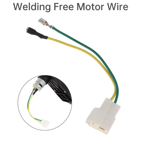 Wiring for 24V High Speed DC Ride On Car Motor Upgrade With 12000 RPM Beefed-Up Electric Drive Motor Replacement