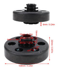 Beefed Up Kart Sprocket Kit Three Quarter Inch Bore Twelve Tooth Heavy Duty Steel With Tool For Thirty Five Chain detailed view