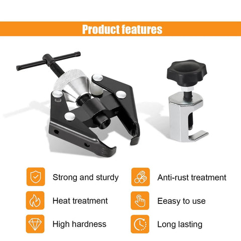 Windshield Wiper Arm Removal Tool Kit Beefed Up Heavy Duty Carbon Steel Construction Wiper Arm Puller And Battery Terminal Remover