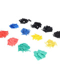 Solid 530 Piece Heat Shrink Tube Set With Color Nylon Tubing For Electrical Wire Wrap Repair And Circuit Wiring Harness Fix Kit Multiple Sizes Colors assorted tubes