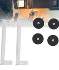 Magnetic Satellite Mounting Bracket With Precise Adjustment For Mini Satellite Installation on boats and aircraft, showing components.