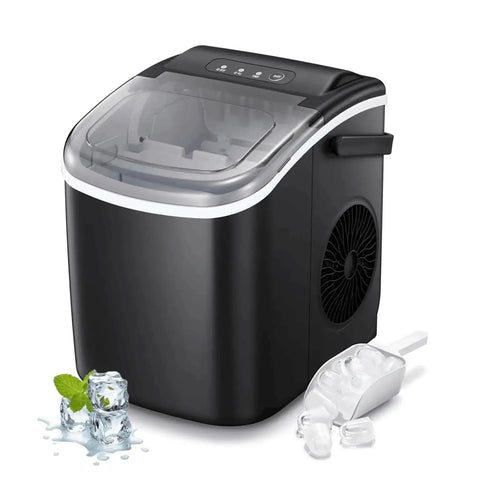 Hassle Free Countertop Ice Maker With Small And Large Cube Options For Campouts Tailgates And Home Bars Delivers legit cold chill on the fly.