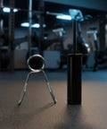 Heavy Duty Weight Stack Pin For Home Gym Selector with metal retaining loop and handle, 150mm (8 inch) size, used in strength machines.