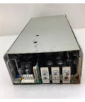 250W Industrial Switch Mode Power Supply With PFC 250 4000F Versatile 5V40A 12V10A 12V6A 5V3A Outputs Wide Input Range Porous Metal Housing And Cooling Fan For Low Noise Stable Heat Dissipation Safe For Heavy Duty Equipment. gray metal industrial PSU with open front terminals
