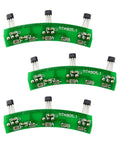 120 Degree Hall Effect Sensor Circuit Board With Aluminum Housing For Electric Bikes And Scooters Replacement Motor Hall Sensor Plate
