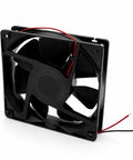 12V DC RV Axial Ventilation Fan 4.7x4.7x1 In 120x120x25 Mm High Flow 160 CFM For RV Refrigerator Cabinet Marine Exhaust