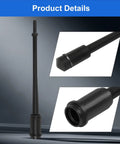 Close-up of Pin Bushing Removal Tool Kit For 1-3/8 Inch Pin Bushings On Trucks, Trailers And Heavy-Duty Machinery - 11-1/2 Inch Long Driver, Carbon Steel
