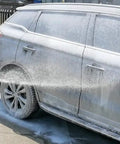 Electric Pressure Washer 2030 PSI 1.76 GPM 1800W Beastly Cleaning Power spraying foam on car with spray gun and foam cannon