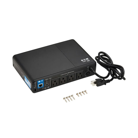 Cloud Connected 600VA UPS Battery Backup And Surge Protector With Remote Management And Monitoring Plug And Play 300W Four Outlets
