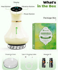 Chill Out Lymphatic Drainage Massager And Handheld Body Sculpting Machine package with accessories visible