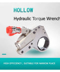 Heavy Duty Hydraulic Torque Wrench Generating 700 Bar Real Deal Pressure With Rock Solid Square Drive Mount Featuring Quick Rotary Anti Jam Design And Hands Off Handling For Cramped Job Sites with hollow design and swivel connection.