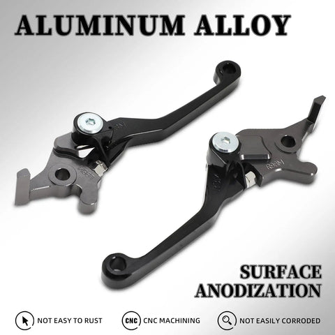Adjustable CNC 6061 Aluminum Brake Levers For Surron Ultra Bee Electric Dirt Bike Replacement Ultrabee Hand Levers With Custom Reach For Comfortable Grip And Crisp Smooth Braking Performance