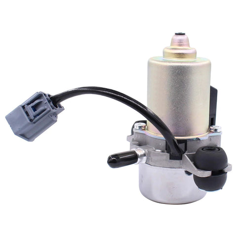 Front view of NewYall UP-28 electric brake booster vacuum pump with gray connector
