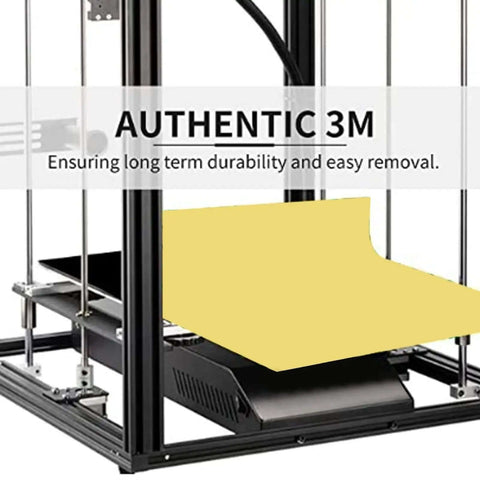 Universal 150x150mm Double Sided PEI Powder Sprayed Magnetic Spring Steel Flexible Build Plate installed on 3D printer