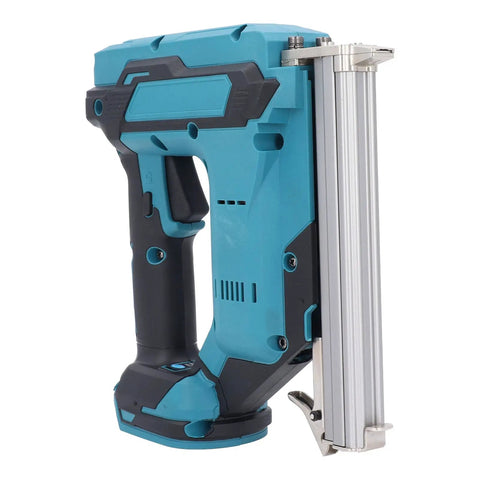 Heavy Duty Cordless Brad Nailer Battery Powered With 100 Nail Capacity Drives 10 To 30 Mm Straight Pins Quick Release Nose Design Zero Hassle Setup Dope For Baseboard Trim Woodcraft And Furniture Reupholstery Tasks Built Sick And Solid
