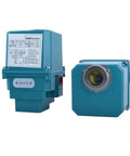 Slick Compact Rotary Valve Actuator for 12V and 220V Systems featuring smooth motor control and durable design.