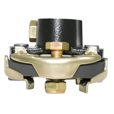 Close-up of Chevy GMC Steering Coupling Rag Joint 205 for 3/4 Inch 26-Spline Steering Shaft, OE replacement kit for Silverado Tahoe Suburban S10.