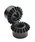 Beefed-Up Bevel Gear Set 90 Degree 2 Module 20T 25T 30T With Keyway 12mm Bore Carbon Steel Pinion For Mechanical Drive Systems High Torque Low Vibration Smooth Operation