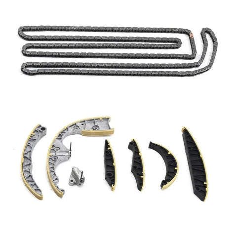 Heavy Duty Timing Chain Slide Rail Kit For VW A4 A5 Audi Q7 3.0 TDI Diesel Engine Replacement Build That Keeps Your Ride Running Smooth And Ready To Crush The Road Without Any Major Mech Hiccups Coming Down The Pipers. Timing chain rails and chains set, alloy and plastic, for 3.0 TDI engine