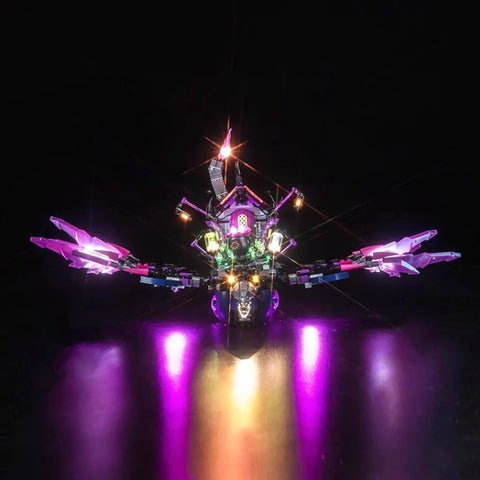 Lit LED Light Kit For 71478 Airships Model Luminaire Only Not Included Classic Edition glowing in vibrant colors