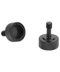 One Quarter Inch Twenty Thread Thumb Screw Cup Head For DSLR Camera Cage Kit Accessories Pack Of 2 Iron Construction