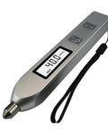 Slick Handheld Vibration Tester Packs A Crisp Lcd Screen to display vibration measurements and features a strap for easy handling.