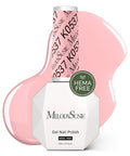 HEMA Free Gel Nail Polish 0.5 Fl Oz Thick Beige Pink Soak Off UV Nail Polish Non Toxic Long Lasting Low Odor Safe For Sensitive Nails
