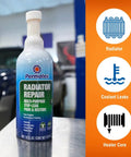 Radiator Stop Leak Treatment For Cars 16 Fl Oz Quickly Stops Leaks And Seepage Protects Against Coolant Loss Easy Pour Bottle