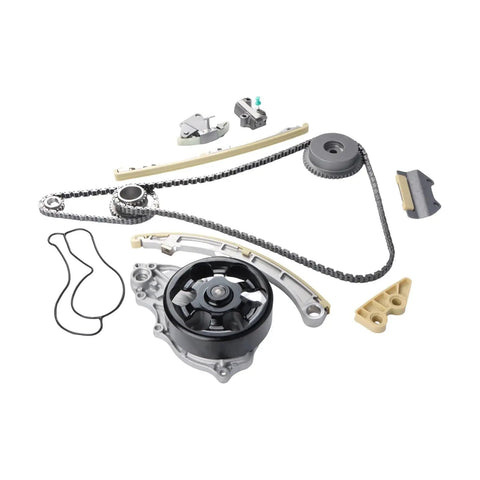 Heavy Duty Timing Chain Kit With Water Pump Fits 2006 To 2011 Civic Si 2.0L L4 DOHC K20Z3 Engine, shown with chain and pump