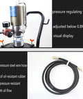 Portable 5 Gallon High Pressure Pneumatic Grease Pump Kit with hose and valve for smooth grease dispensing