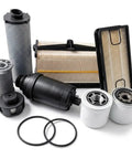 Premium Lmfqp Replacement Maintenance Filter Kit Oem 7295515 For Skid Steer And Track Loader Complete Oil Fuel Air Service Package 1000 Hour Upgrade, 8 piece set of oil, air, and fuel filters.