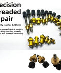 Hella Precise M6 Flat Tip Fine Adjustment Screw For Optical Bench Lock Thread Rod, assortment of fine adjustment screws.