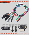 TOF10120 Laser Distance Sensor Module Rock Solid Range Finder With Plug And Play Usb Serial Ttl Interface Dead On Accuracy For Hobbyists And Engineers Built Like Iron, featuring multi-colored jumper wires and connectors.