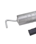 Nozzle of High Pressure Grease Gun 8000 PSI 400cc Manual Oiling Greaser for Steel Machinery and Industrial Equipment Maintenance Heavy Duty Tool