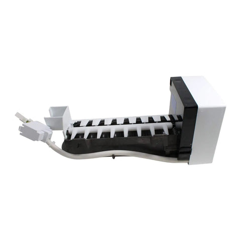 Replacement Ice Maker 241798224 For 253.7888201B Compatible With 241798211 And 241642511 visible from side angle