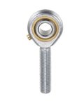 Heavy Duty Rod End Bearings With Left And Right Threads Solid forged body close-up, showcasing self-lubricating ball socket.