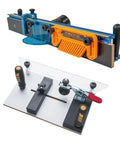 Heavy Duty 24 Inch Router Table Fence System With Rail Coping Sled, 24in aluminum guide rail, cope sled jig for cabinet projects