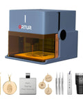 Foldable Class 1 Laser Engraver With 1000mW 1064nm Infrared Laser Module, Easy App Control And Exquisite Gift Box Packaging