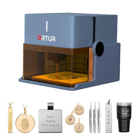 Foldable Class 1 Laser Engraver With 1000mW 1064nm Infrared Laser Module, Easy App Control And Exquisite Gift Box Packaging