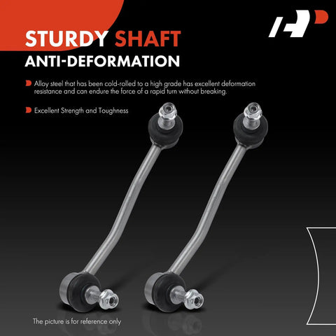 2 Pack Front Sway Bar Links For Tesla Model S 2012 To 2016 RWD Stabilizer End Links Left And Right alloy steel