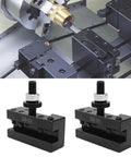 5 Piece Quick Change Tool Post Set For Turning And Facing Holders On 6 To 12 Inch Lathes In Steel Tool Post Holder Kit AXA 250 101
