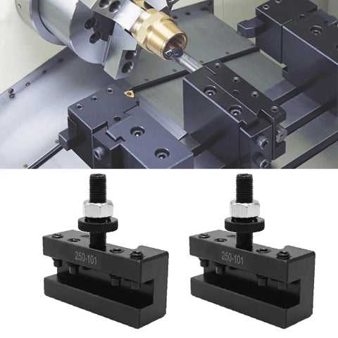 5 Piece Quick Change Tool Post Set For Turning And Facing Holders On 6 To 12 Inch Lathes In Steel Tool Post Holder Kit AXA 250 101