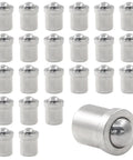 24 piece Heavy Duty Stainless Steel Ball Spring Plungers Packing Dead Tight Grip For Precision Machinery Adjustments 4mm By 5mm