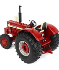 International Harvester 1256 Wheatland Turbo Tractor With Mfwd One Sixteenth Scale Diecast For Collectors Prestige Collection Model 44312 Rubber Wheels Not For Play Ages 14 And Up, red diecast model with visible rubber wheels