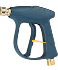 High Pressure Washer Gun 3000 PSI Max Short Spray Wand with One Quarter Inch Quick Connector M22 14, brass fittings visible.