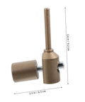 Hot Melt Pipe Repair Tool With Durable PE Welding Rods For Quick No Fuss Leak Fixes And Strong Sealing Performance Ideal For PPR And PE Pipes Easy To Use For Fast Water Leak Repair showing tool dimensions